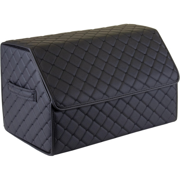 EVAtech pagasiruumi korraldaja ECO M 30x30x50 cm - must / mustad servad / must sisemus / punane sisemus
