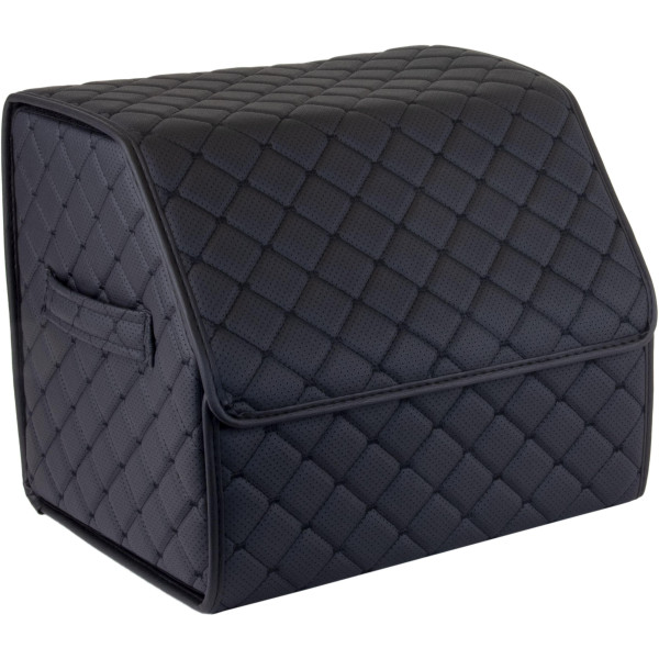EVAtech pagasiruumi korraldaja ECO S 30x30x35 cm - must / mustad servad / mustad õmblused / must sisemus