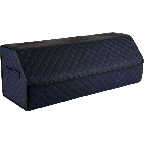 EVAtech pagasiruumi korraldaja ECO XL 30x30x80 cm - must / mustad servad / sinised õmblused / punane sisemus