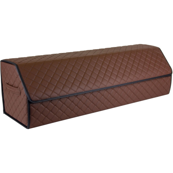 EVAtech pagasiruumi korraldaja ECO XXL 30x30x100 cm - pruun / mustad servad / pruunid õmblused / must sisemus
