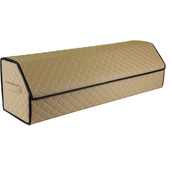 EVAtech pagasiruumi korraldaja ECO XXL 30x30x100 cm - beež / mustad servad / beežid õmblused / must sisemus