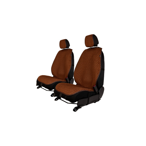 EVAtech PRO istmekatted, 2 tk - pruun / pruunid servad / pruunid õmblused