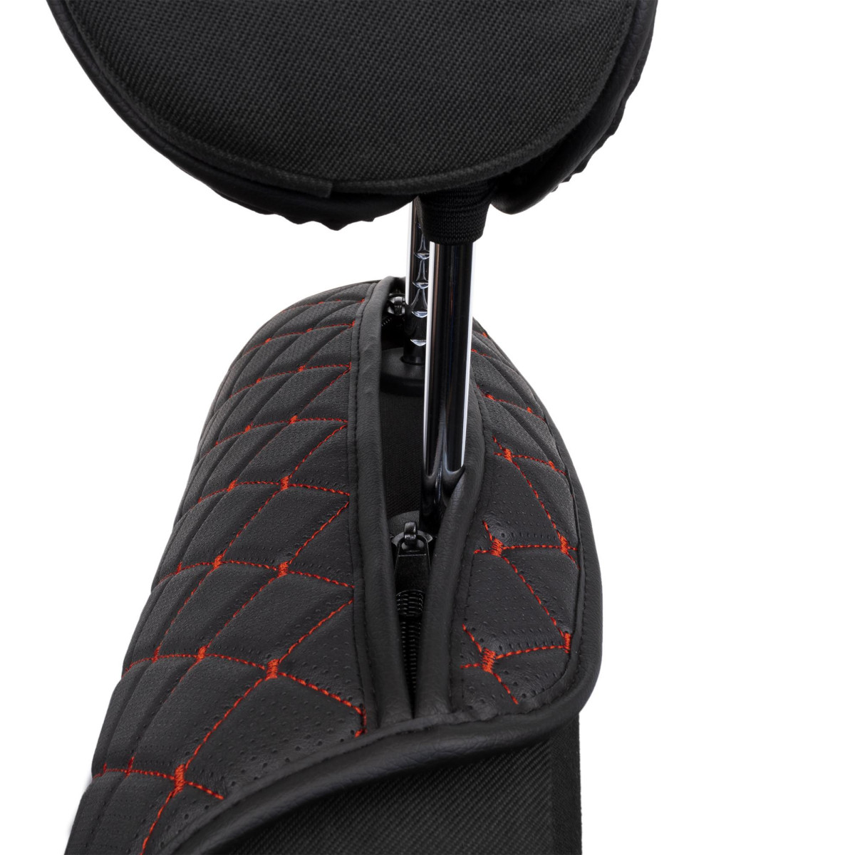 EVAtech ECO Basic istmekate, 1 tk - must / mustad servad / punased õmblused EVAtech ECO Basic istmekate, 1 tk - must / mustad servad / punased õmblused