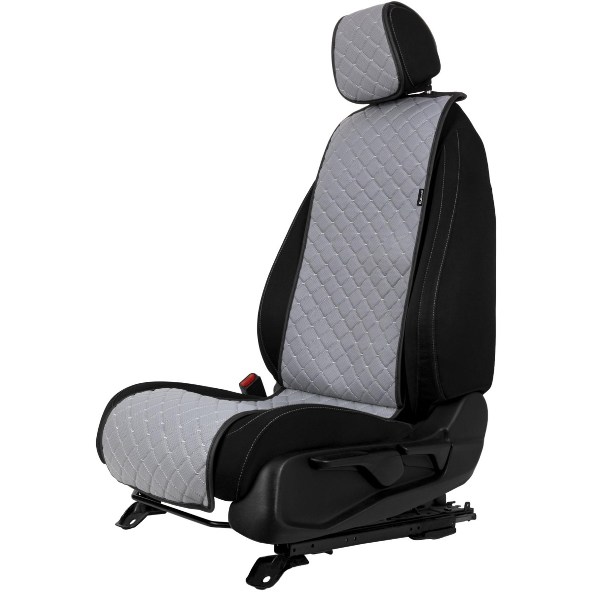 EVAtech ECO Basic istmekate, 1 tk - hall / mustad servad / hallid õmblused EVAtech ECO Basic istmekate, 1 tk - hall / mustad servad / hallid õmblused