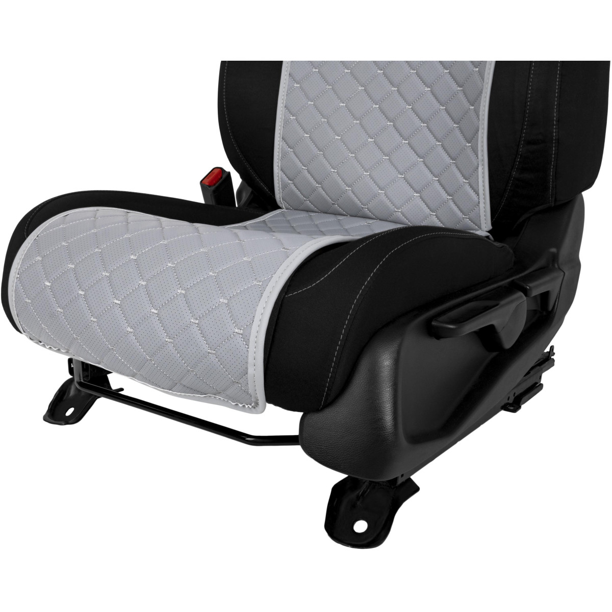 EVAtech ECO Basic istmekate, 1 tk - hall / hallid servad / hallid õmblused EVAtech ECO Basic istmekate, 1 tk - hall / hallid servad / hallid õmblused
