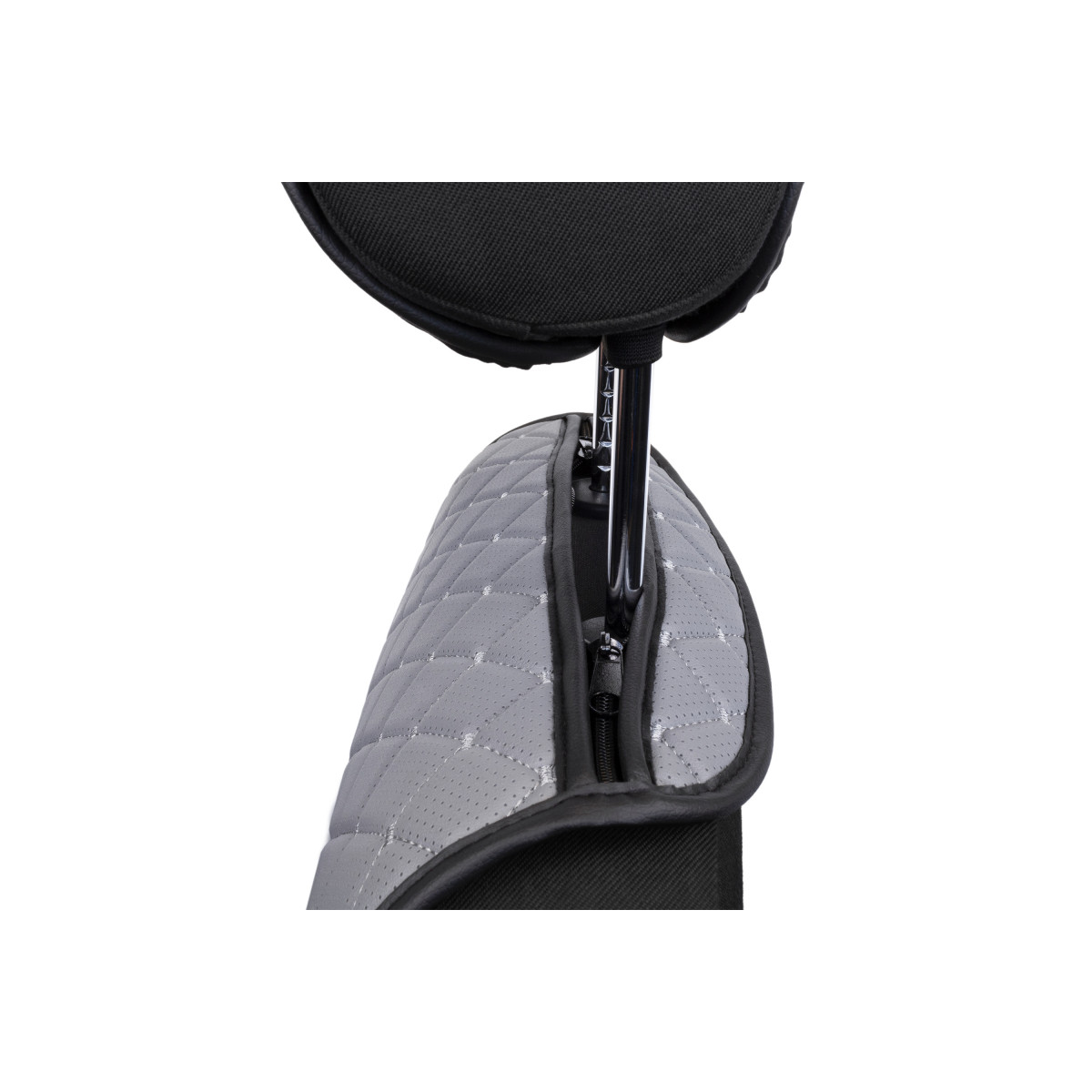 EVAtech ECO Standard istmekate, 1 tk - hall / mustad servad / hallid õmblused EVAtech ECO Standard istmekate, 1 tk - hall / mustad servad / hallid õmblused
