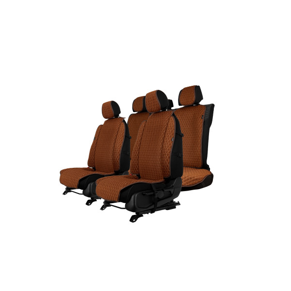 EVAtech Max istmekatted, 3 tk - pruun / pruunid servad / pruunid õmblused