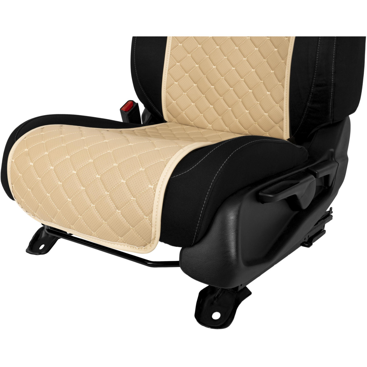 EVAtech ECO Basic istmekatted, 2 tk - beež / beežid servad / beežid õmblused EVAtech ECO Basic istmekatted, 2 tk - beež / beežid servad / beežid õmblused