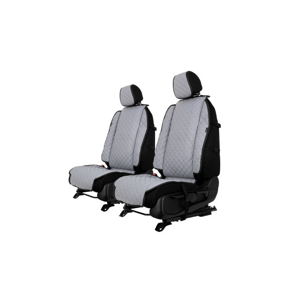 EVAtech ECO Max istmekatted, 2 tk - hall / mustad servad / hallid õmblused