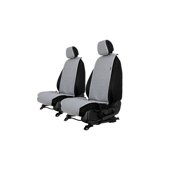 EVAtech ECO Standard istmekatted, 2 tk - hall / hallid servad / hallid õmblused