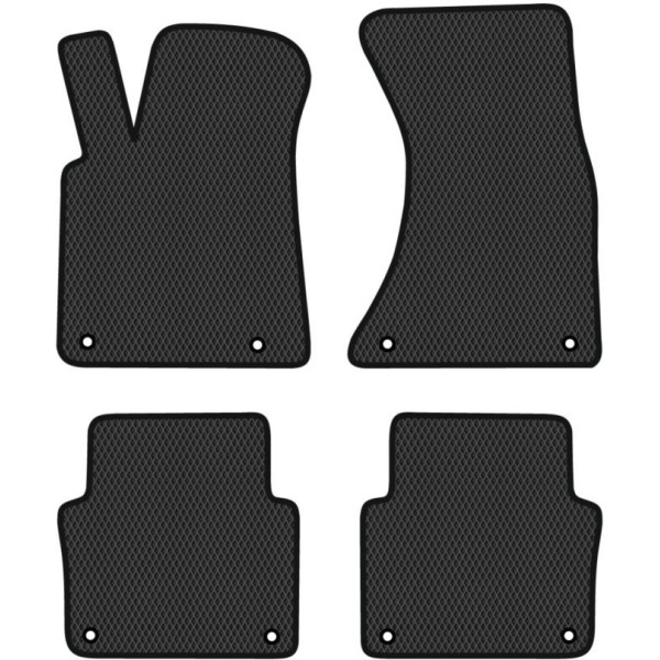 Polümeer EVA põrandamatid Audi A8 D3 FWD Short Base 2002-2009a.