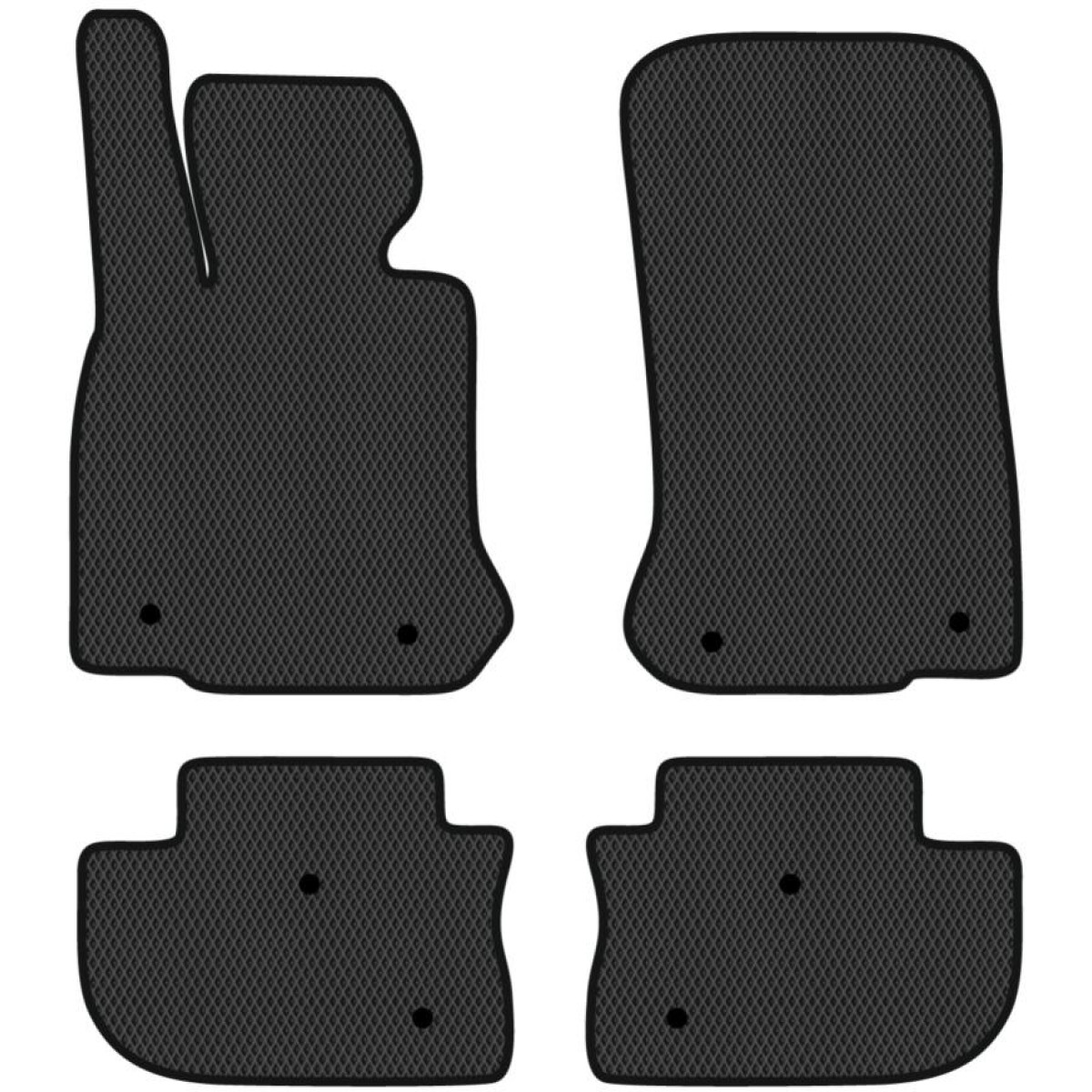 Polümeer EVA põrandamatid BMW 6 F06 Gran Coupe 2011-2018a.