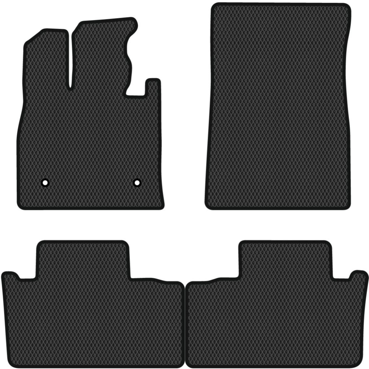 Polümeer EVA põrandamatid BYD Song Plus EV alates 2020a.