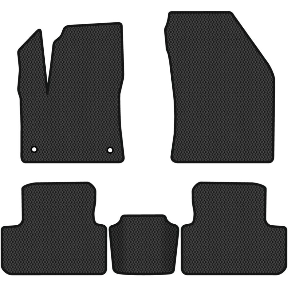 Polümeer EVA põrandamatid DS Automobiles DS7 Crossback E-Tense alates 2018a.