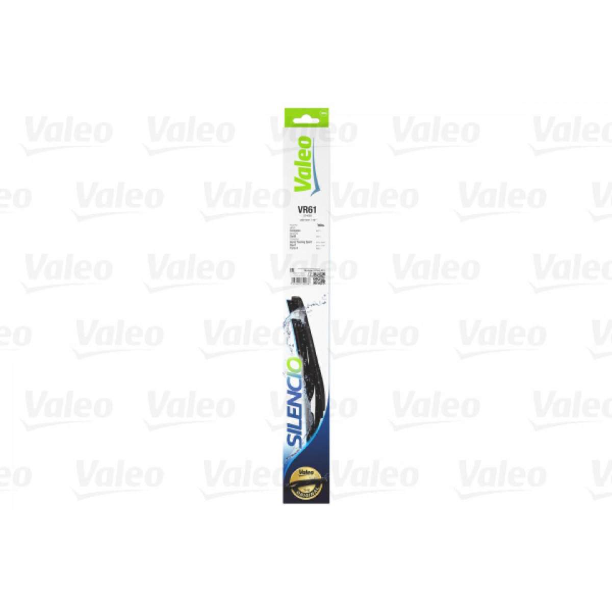Tagumine klaasipuhasti Valeo Silencio Rear VR61, 250 mm Tagumine klaasipuhasti Valeo Silencio Rear VR61, 250 mm