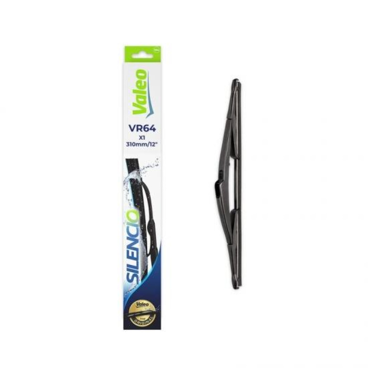 Tagumine klaasipuhasti Valeo Silencio Rear VR64, 310 mm Tagumine klaasipuhasti Valeo Silencio Rear VR64, 310 mm