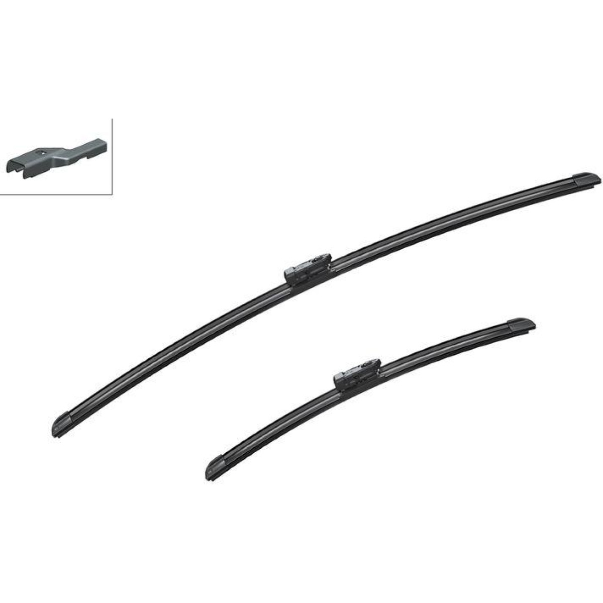 Puhastite komplekt Bosch Aerotwin A121S, 700/425 mm