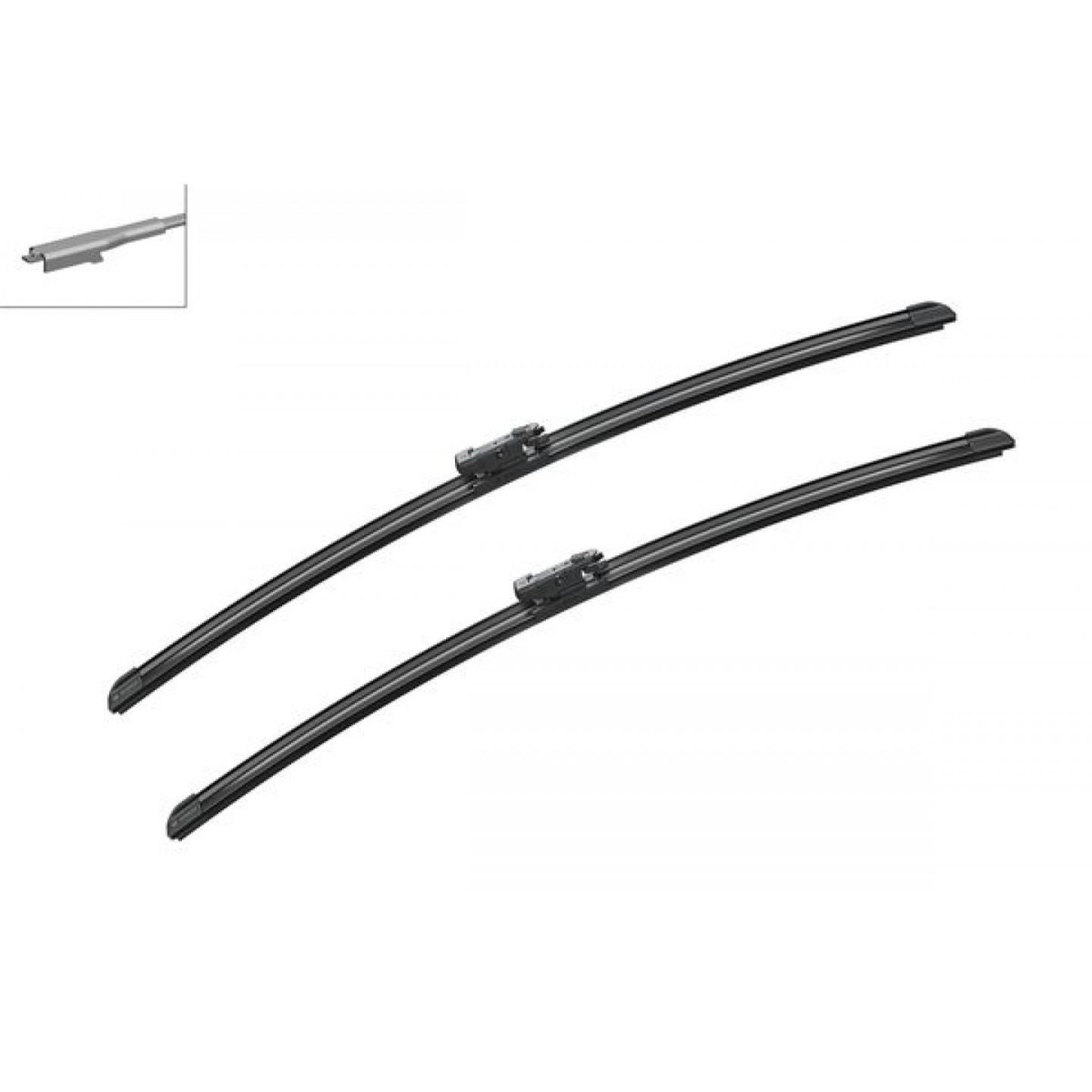 Puhastite komplekt Bosch Aerotwin A129S, 630/630 mm Puhastite komplekt Bosch Aerotwin A129S, 630/630 mm