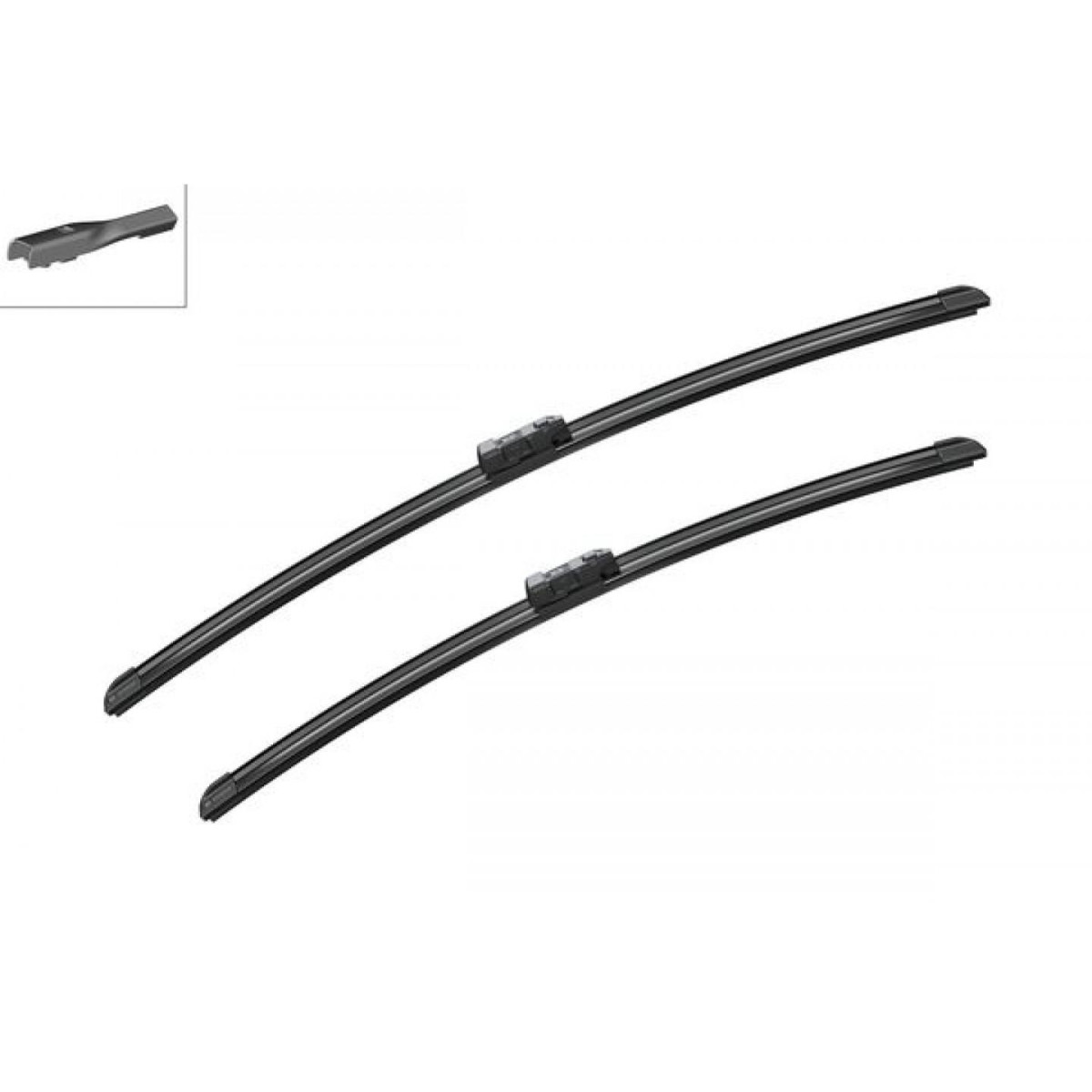 Puhastite komplekt Bosch Aerotwin A244S, 625/550 mm Puhastite komplekt Bosch Aerotwin A244S, 625/550 mm