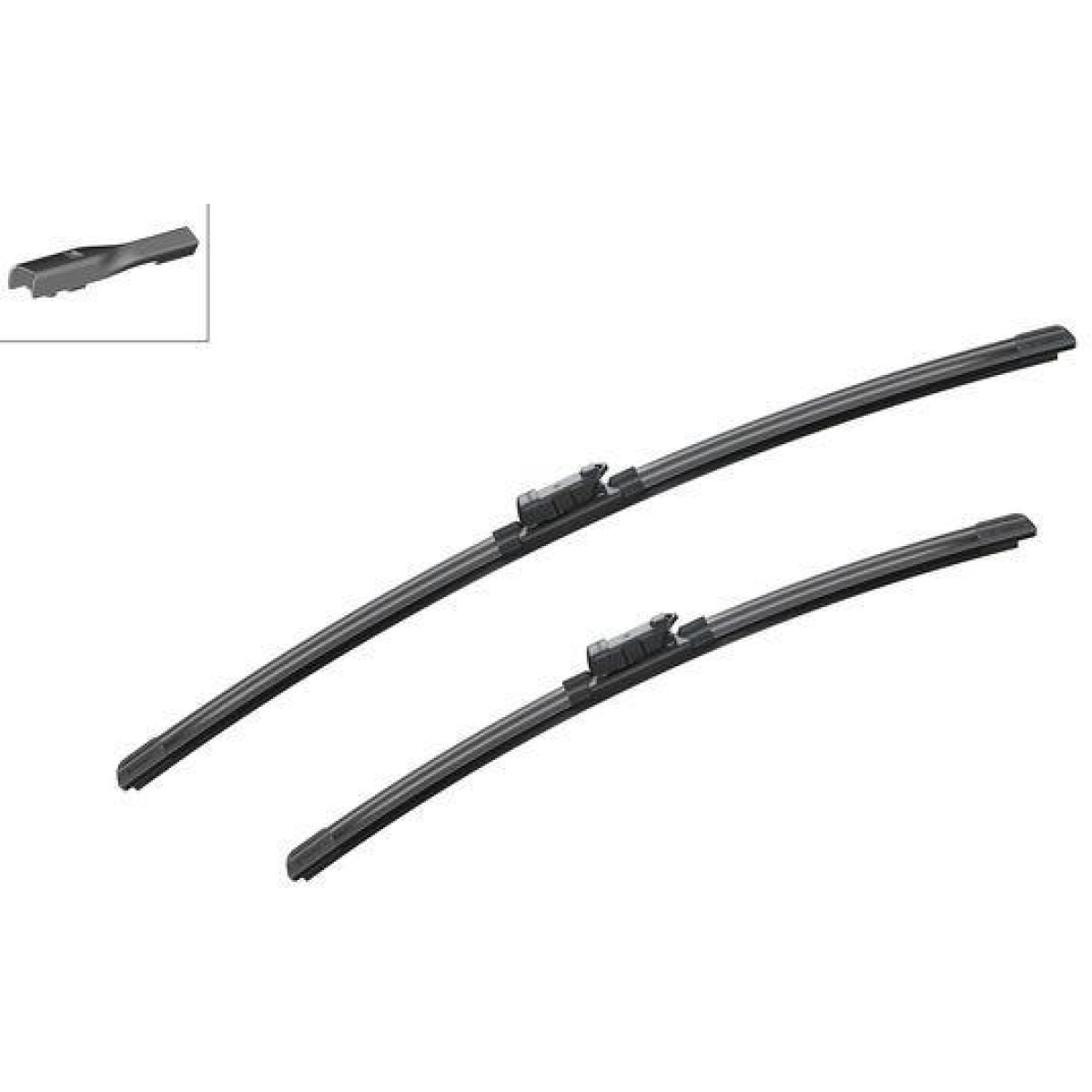 Puhastite komplekt Bosch Aerotwin A621S, 650/500 mm Puhastite komplekt Bosch Aerotwin A621S, 650/500 mm