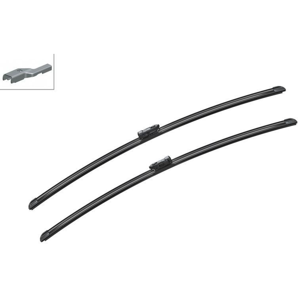 Puhastite komplekt Bosch Aerotwin A921S, 725/725 mm