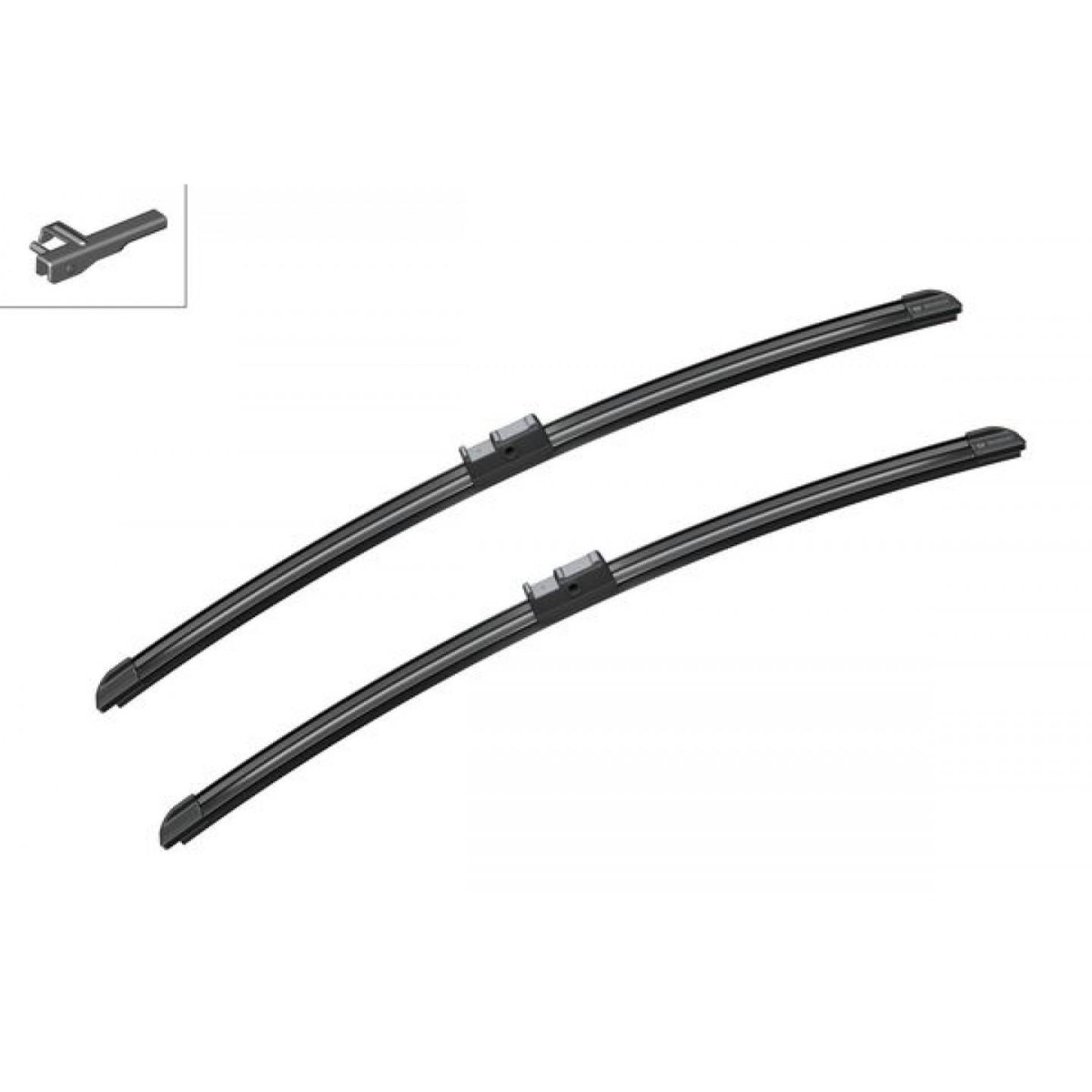 Puhastite komplekt Bosch Aerotwin A926S, 530/475 mm Puhastite komplekt Bosch Aerotwin A926S, 530/475 mm