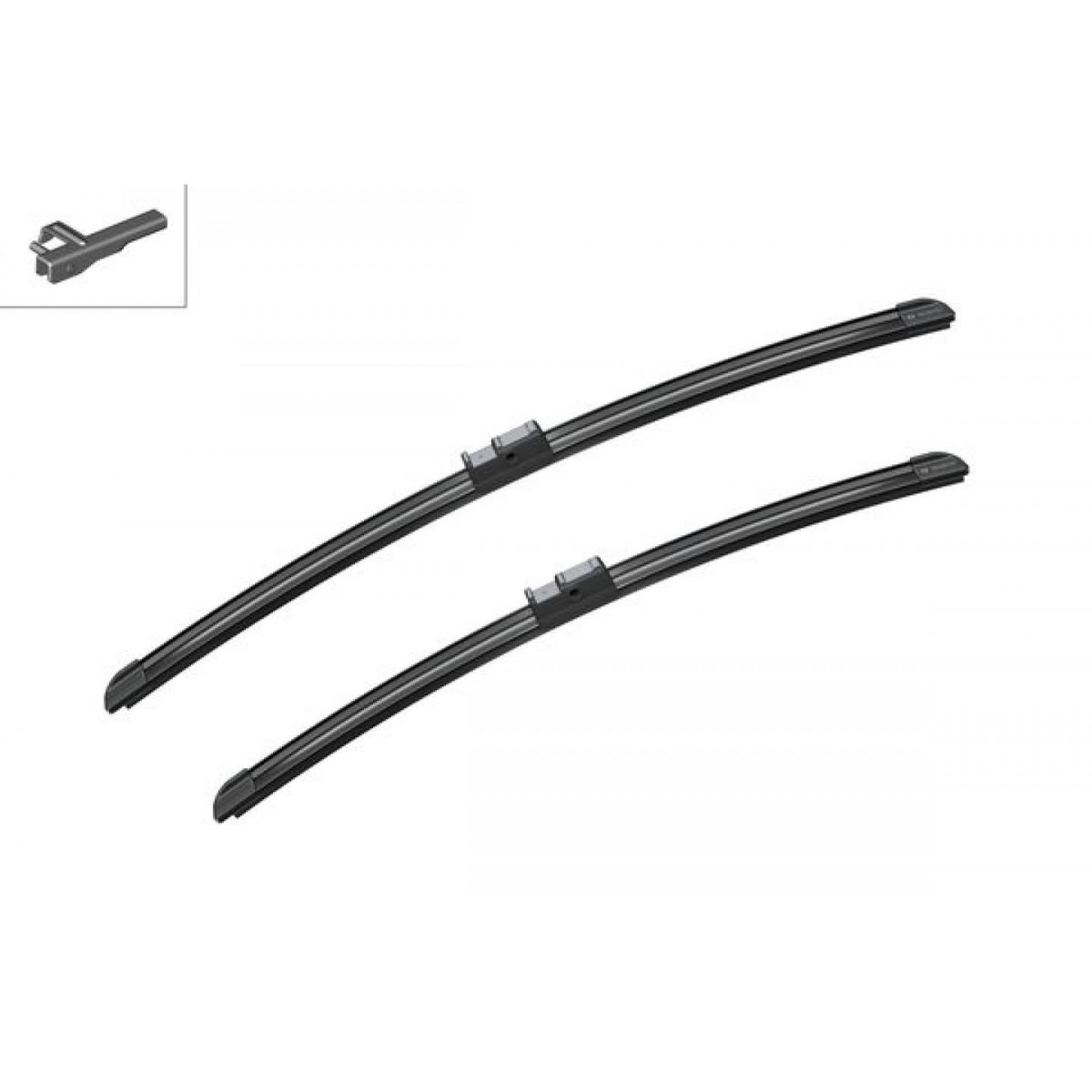 Puhastite komplekt Bosch Aerotwin A928S, 530/475 mm Puhastite komplekt Bosch Aerotwin A928S, 530/475 mm