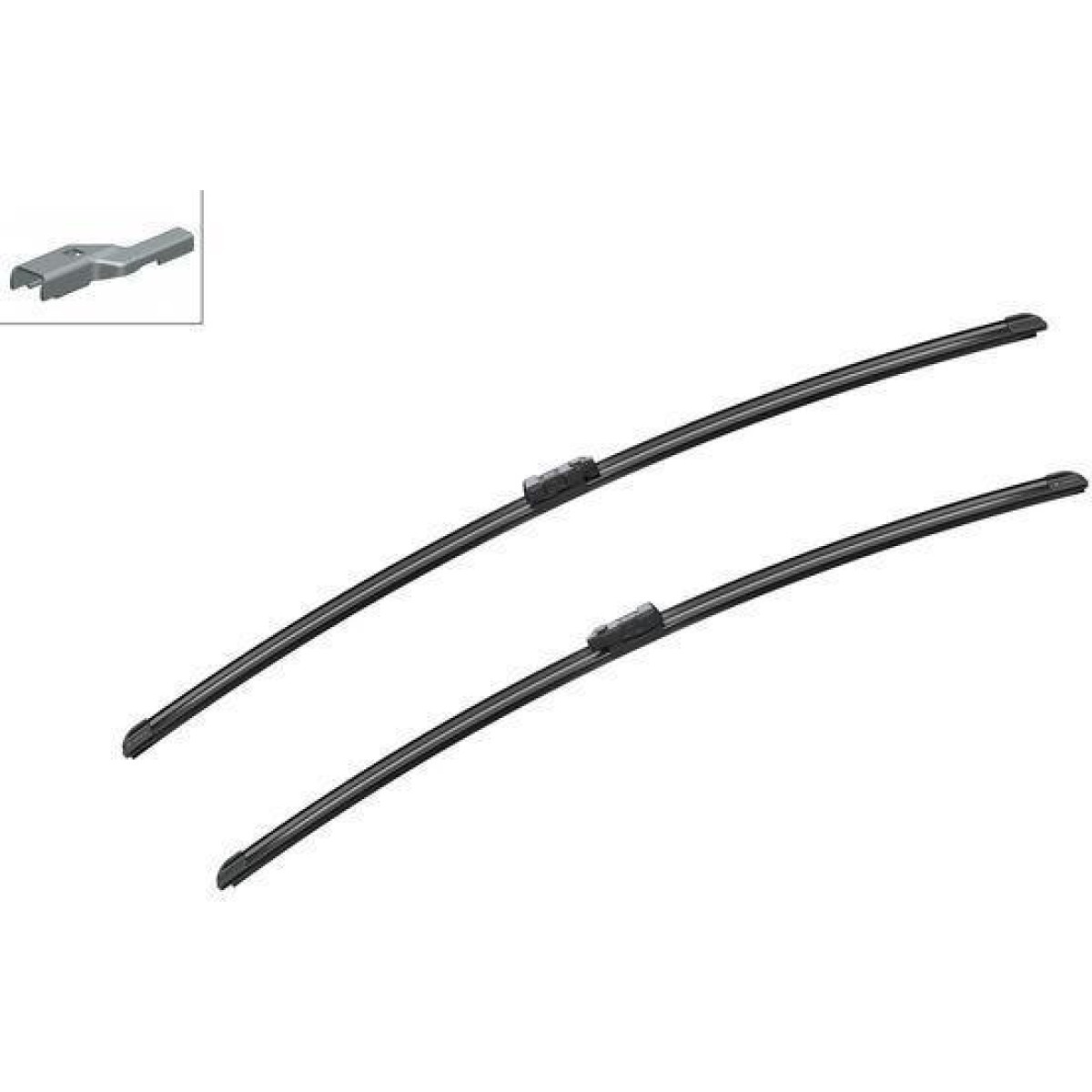 Puhastite komplekt Bosch Aerotwin A944S, 800/750 mm Puhastite komplekt Bosch Aerotwin A944S, 800/750 mm
