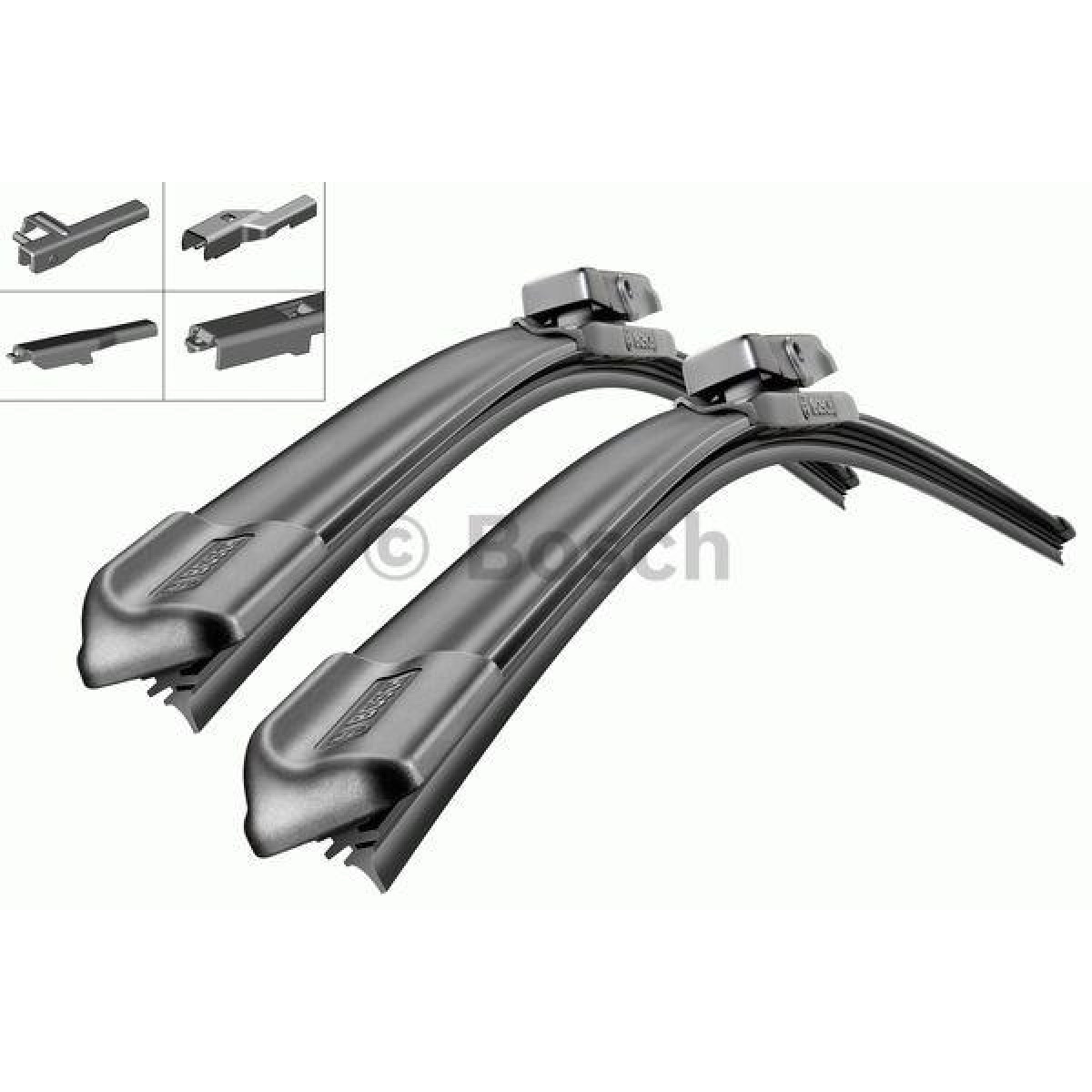 Puhastite komplekt Bosch Aerotwin Multi-Clip Spoiler AM467S, 650/475 mm Puhastite komplekt Bosch Aerotwin Multi-Clip Spoiler AM467S, 650/475 mm