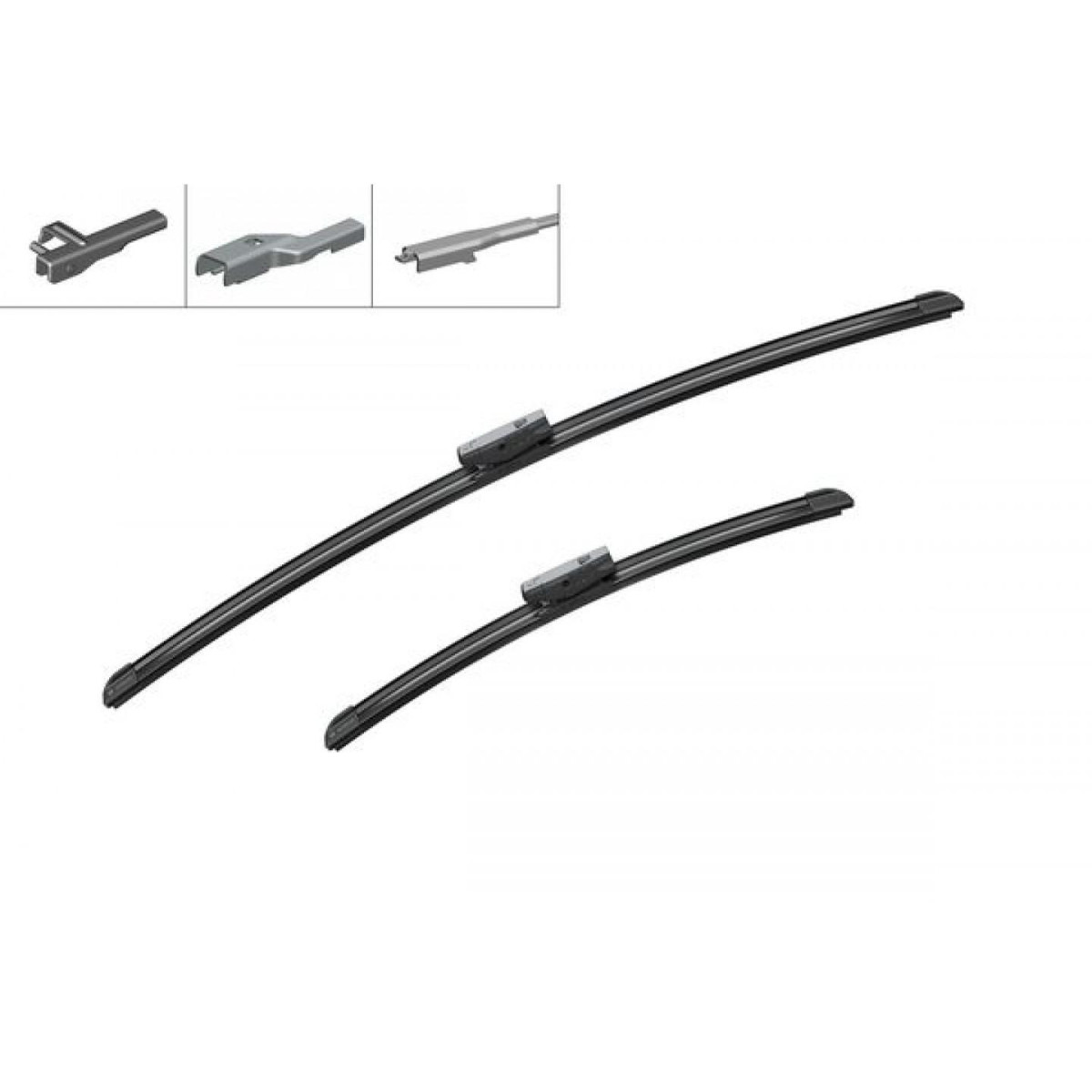 Puhastite komplekt Bosch Aerotwin Multi-Clip Spoiler AM468S, 650/400 mm Puhastite komplekt Bosch Aerotwin Multi-Clip Spoiler AM468S, 650/400 mm