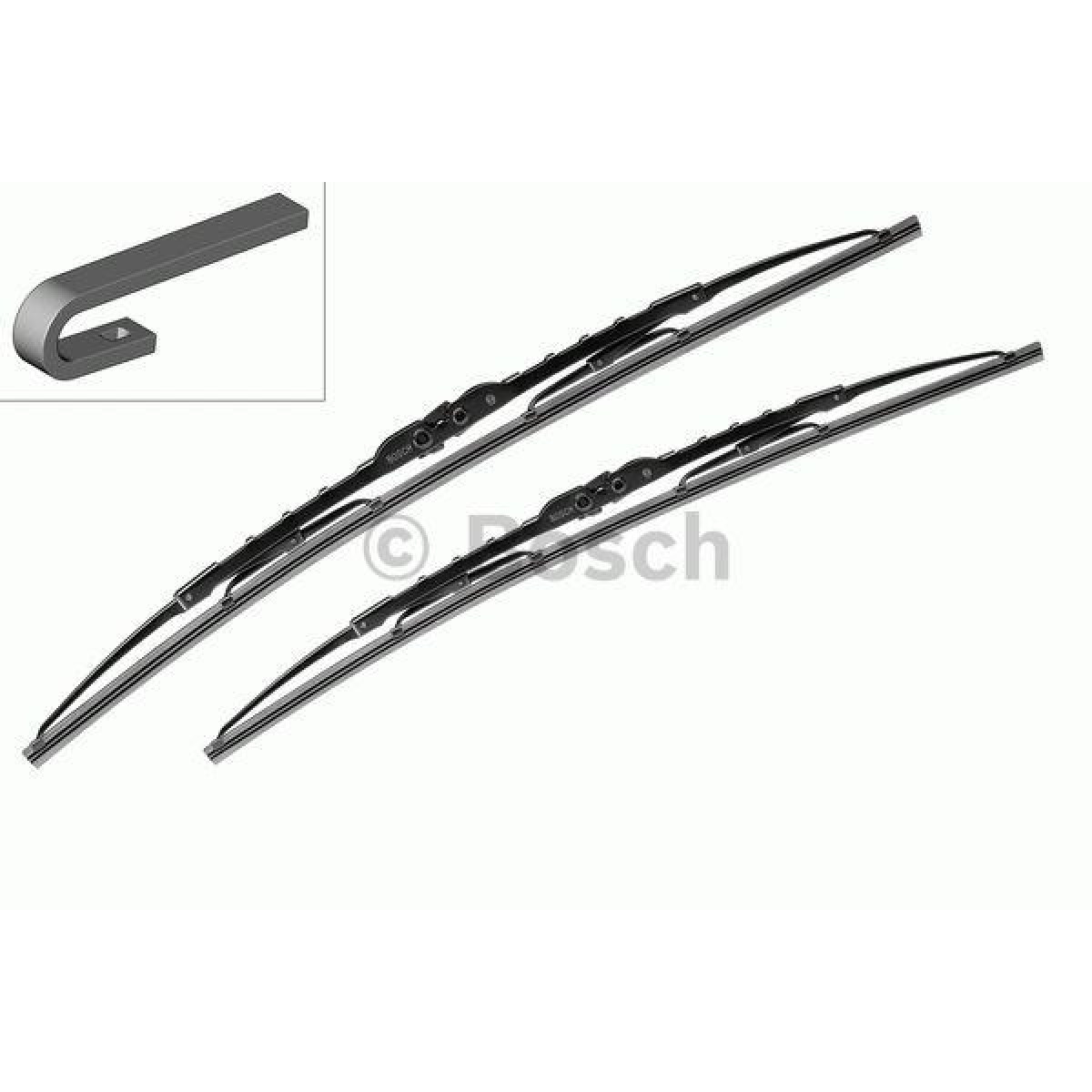 Puhastite komplekt Bosch Twin 450, 450/450 mm Puhastite komplekt Bosch Twin 450, 450/450 mm
