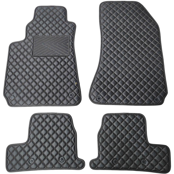 Ekonahast matid QuiltyMats ALFA Romeo BRERA 2005-2010a. (Must / mustad õmblused)