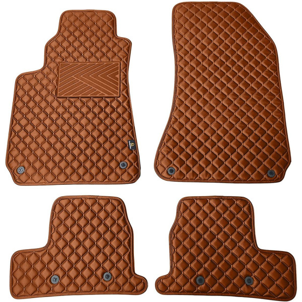 Ekonahast matid QuiltyMats ALFA Romeo BRERA 2005-2010a. (Pruun / pruunid õmblused)