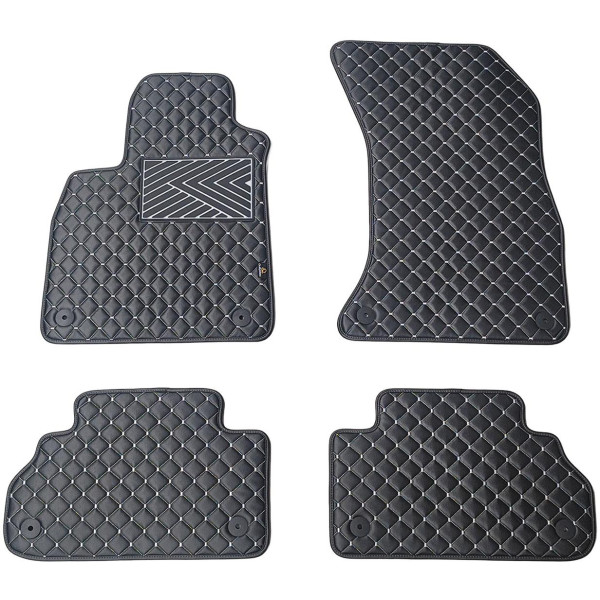 Ekonahast matid QuiltyMats AUDI Q5 2017-2025a. (Must / hallid õmblused)