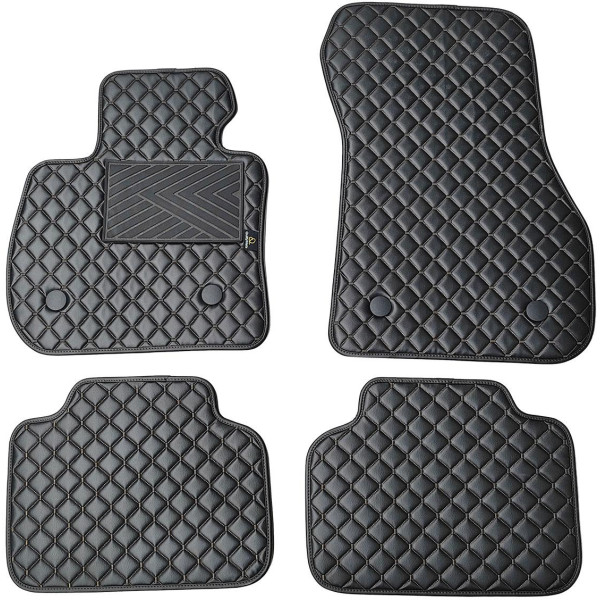 Ekonahast matid QuiltyMats BMW 2 ser. 2014-2021a. (F45) (Must / mustad õmblused)