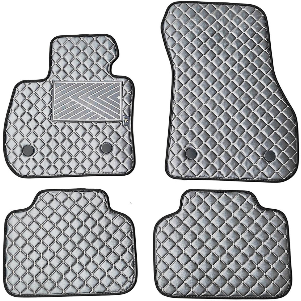 Ekonahast matid QuiltyMats BMW 2 ser. 2014-2021a. (F45) (Hall / hallid õmblused)