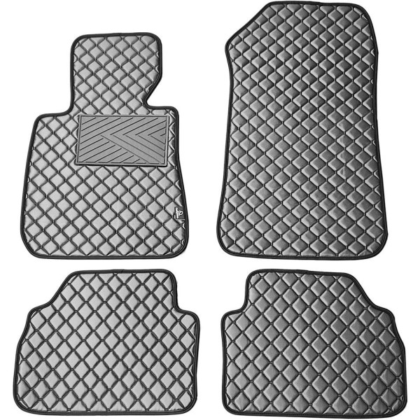 Ekonahast matid QuiltyMats BMW 3 ser. 2005-2012a. (E92 Coupe) (Hall / hallid õmblused)
