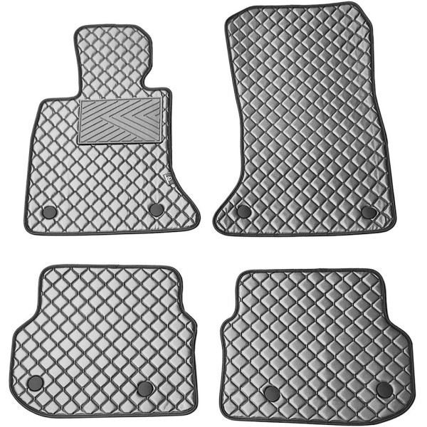 Ekonahast matid QuiltyMats BMW 5 ser. 2010-2014a. (F10) (Hall / hallid õmblused)