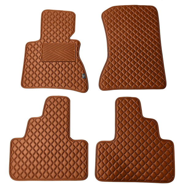 Ekonahast matid QuiltyMats BMW X3 2003-2010a. (E83) (Pruun / pruunid õmblused)