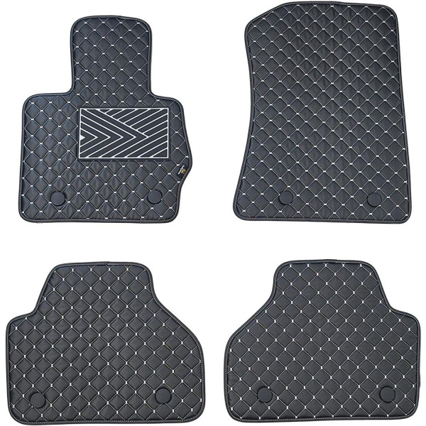 Ekonahast matid QuiltyMats BMW X3 2010-2017a. (F25) (Must / hallid õmblused)
