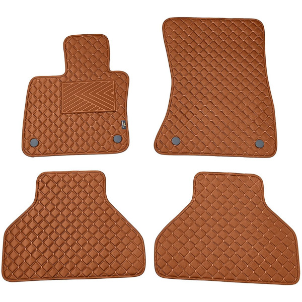 Ekonahast matid QuiltyMats BMW X5 2007-2013a. (E70) (Pruun / pruunid õmblused)
