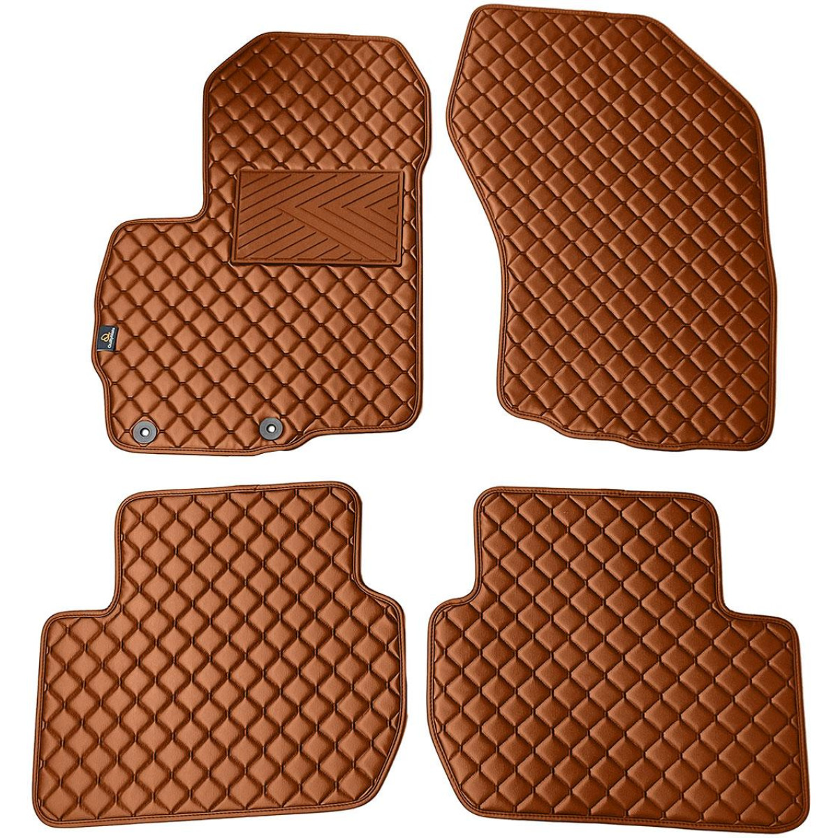 Ekonahast matid QuiltyMats CITROEN C-CROSSER 2007-2012a. (Pruun / pruunid õmblused)