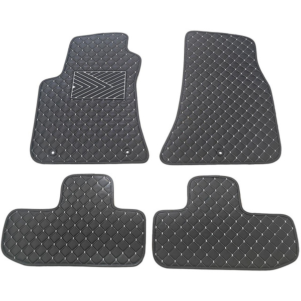 Ekonahast matid QuiltyMats DODGE CHALLENGER 2008-2023a. (Must / hallid õmblused)