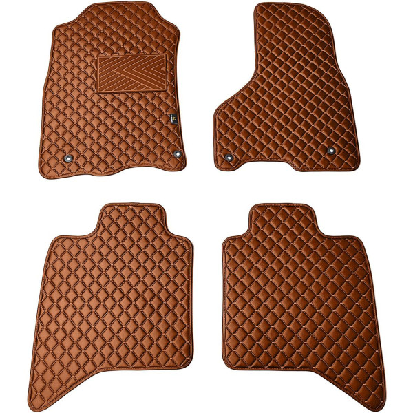 Ekonahast matid QuiltyMats DODGE RAM 2009-2019a. (Pruun / pruunid õmblused)
