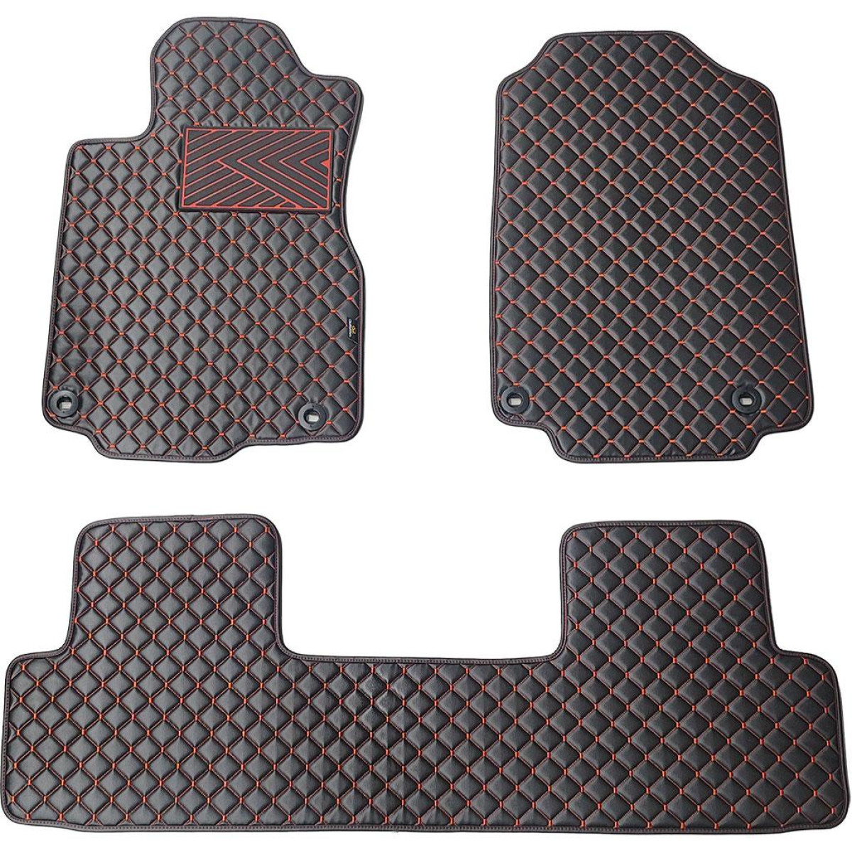 Ekonahast matid QuiltyMats HONDA CR-V 2012-2016a. (USA) (Must / punased õmblused)
