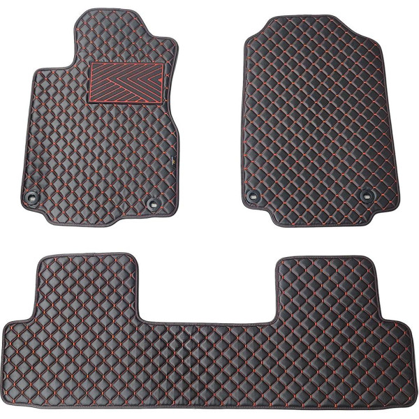 Ekonahast matid QuiltyMats HONDA CR-V 2012-2016a. (USA) (Must / punased õmblused)