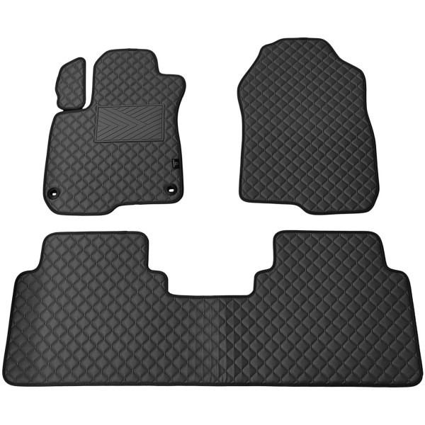 Ekonahast matid QuiltyMats HONDA CR-V 2017-2023a. (Must / mustad õmblused)