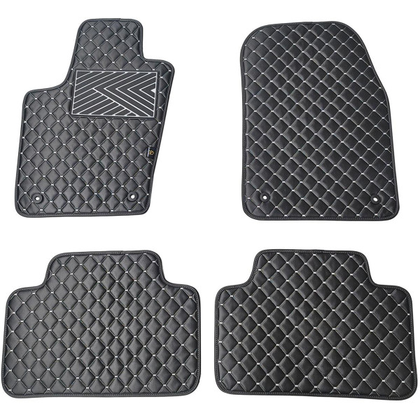 Ekonahast matid QuiltyMats JEEP GRAND CHEROKEE 2010-2020a. (Must / hallid õmblused)