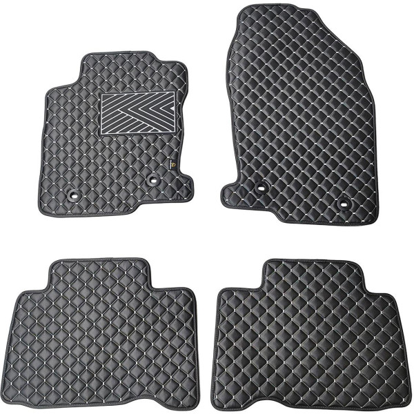 Ekonahast matid QuiltyMats LEXUS NX 2014-2021a. (Must / hallid õmblused)