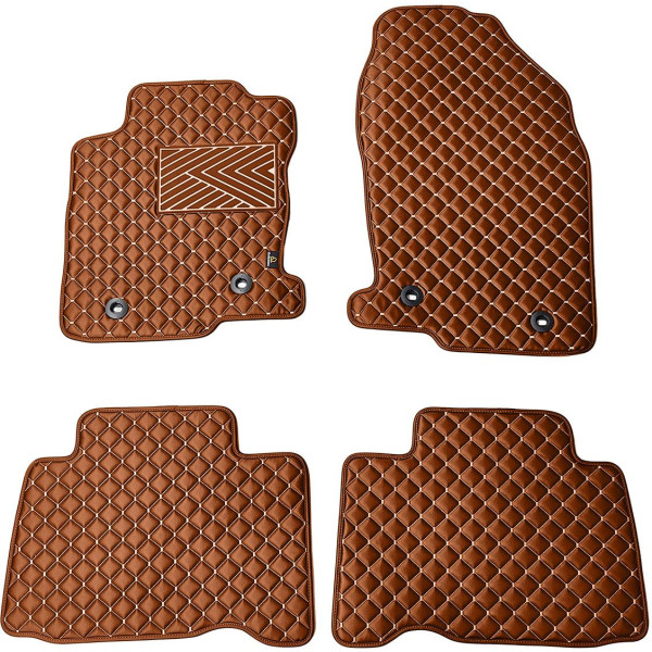 Ekonahast matid QuiltyMats LEXUS NX 2014-2021a. (Pruun / pruunid õmblused)